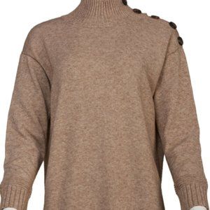 Anthropologie: Like New Button neck sweater